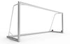 Aluminium voetbaldoel kinderen & training - 500x200cm. Stevig en weerbestendig frame met zijwielen voor eenvoudige verplaatsing.