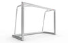 Aluminium mini voetbaldoel 180x120cm met stevig frame. Weerbestendig en ideaal voor tuin of training. Lichtgewicht en eenvoudig te verplaatsen.