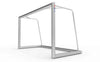Aluminium klein voetbaldoeltje van 200x120cm, stevig en weerbestendig. Ideaal voor trainingen en thuisgebruik, lichtgewicht en duurzaam.