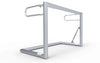 Uitgeklapt aluminium mini voetbaldoel van 160x100cm, ideaal voor trainingen en kinderen. Lichtgewicht en duurzaam ontwerp.