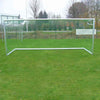 Calzio Elite 600 voetbaldoel van 600x200cm, gemaakt van stevig aluminium en voorzien van een groen net. Weerbestendig en geschikt voor intensief gebruik.