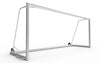 Aluminium voetbaldoel voor kinderen en training, 500x200cm. Stevig en weerbestendig frame met wielen voor eenvoudige verplaatsing.