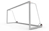 Verplaatsbaar aluminium voetbaldoel van 500x200cm, ideaal voor trainingen en gebruik in de tuin. Lichtgewicht en weerbestendig ontwerp.