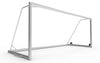 Aluminium voetbaldoel kinderen & training - 500x200cm. Stevig en weerbestendig frame met zijwielen voor eenvoudige verplaatsing. Ideaal voor tuin en training.