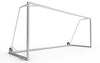 Aluminium voetbaldoel kinderen & training - 500x200cm met stevig frame en twee wielen aan de achterkant. Ideaal voor tuin en trainingssessies.