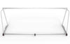 Achteraanzicht van het grote aluminium voetbaldoel 732x244cm. Stevige en weerbestendige constructie, perfect voor professionele voetbalclubs.