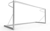Aluminium voetbaldoel voor kinderen en training, 500x200cm, demontabel en verplaatsbaar. Ideaal voor sportvelden en trainingssessies.