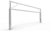 Aluminium inklapbaar voetbaldoel van 500x200cm voor kinderen en training. Lichtgewicht en robuust ontwerp, ideaal voor trainingen en achtertuin.