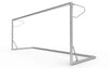 Verplaatsbaar aluminium voetbaldoel van 500x200cm met inklapbaar frame. Perfect voor voetbaltrainingen en recreatief gebruik in de tuin.