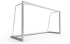 Aluminium klein voetbaldoeltje - 300x150cm, stevig en weerbestendig. Ideaal voor trainingen en thuisgebruik, lichtgewicht en duurzaam ontwerp.
