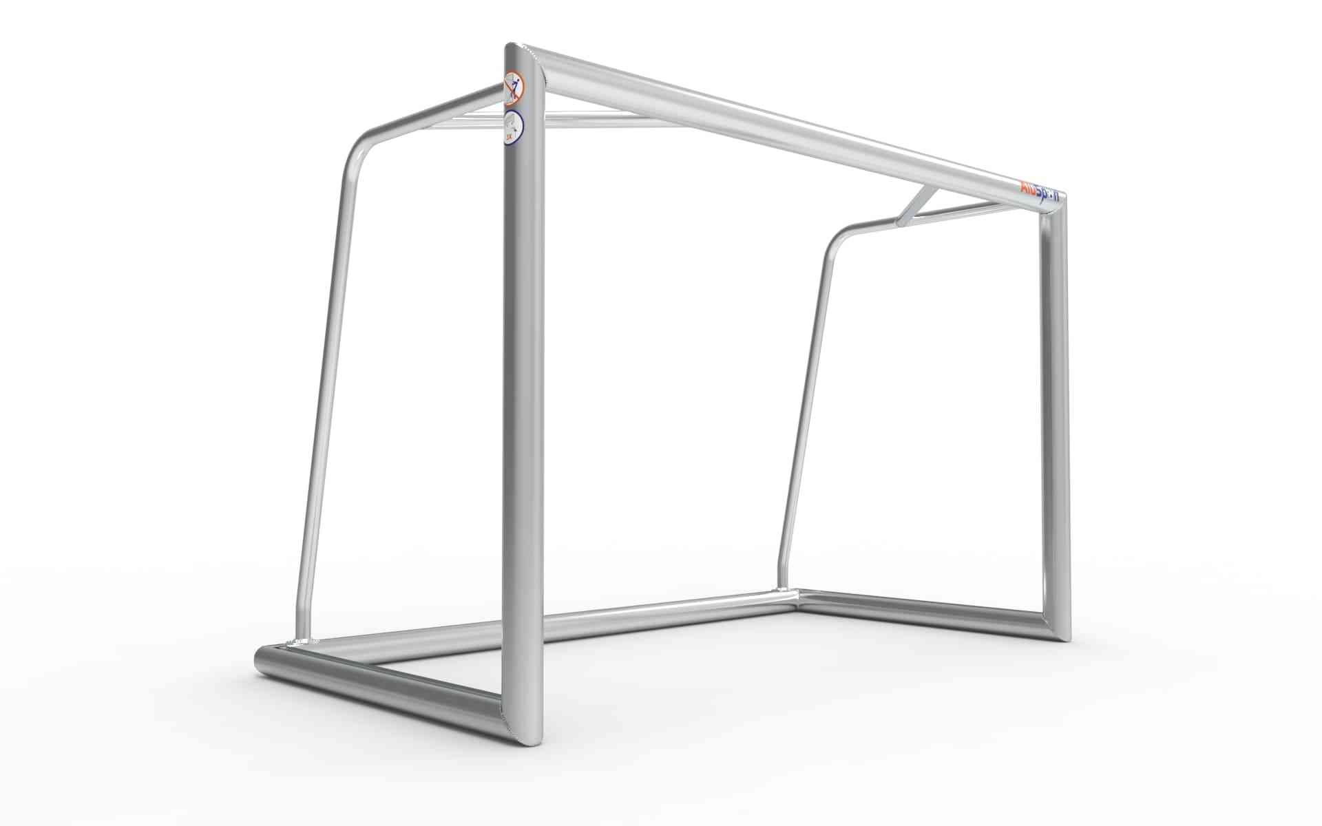 Aluminium mini voetbaldoel 150x100cm met stevig frame. Weerbestendig en ideaal voor tuin of training. Lichtgewicht en eenvoudig te verplaatsen.