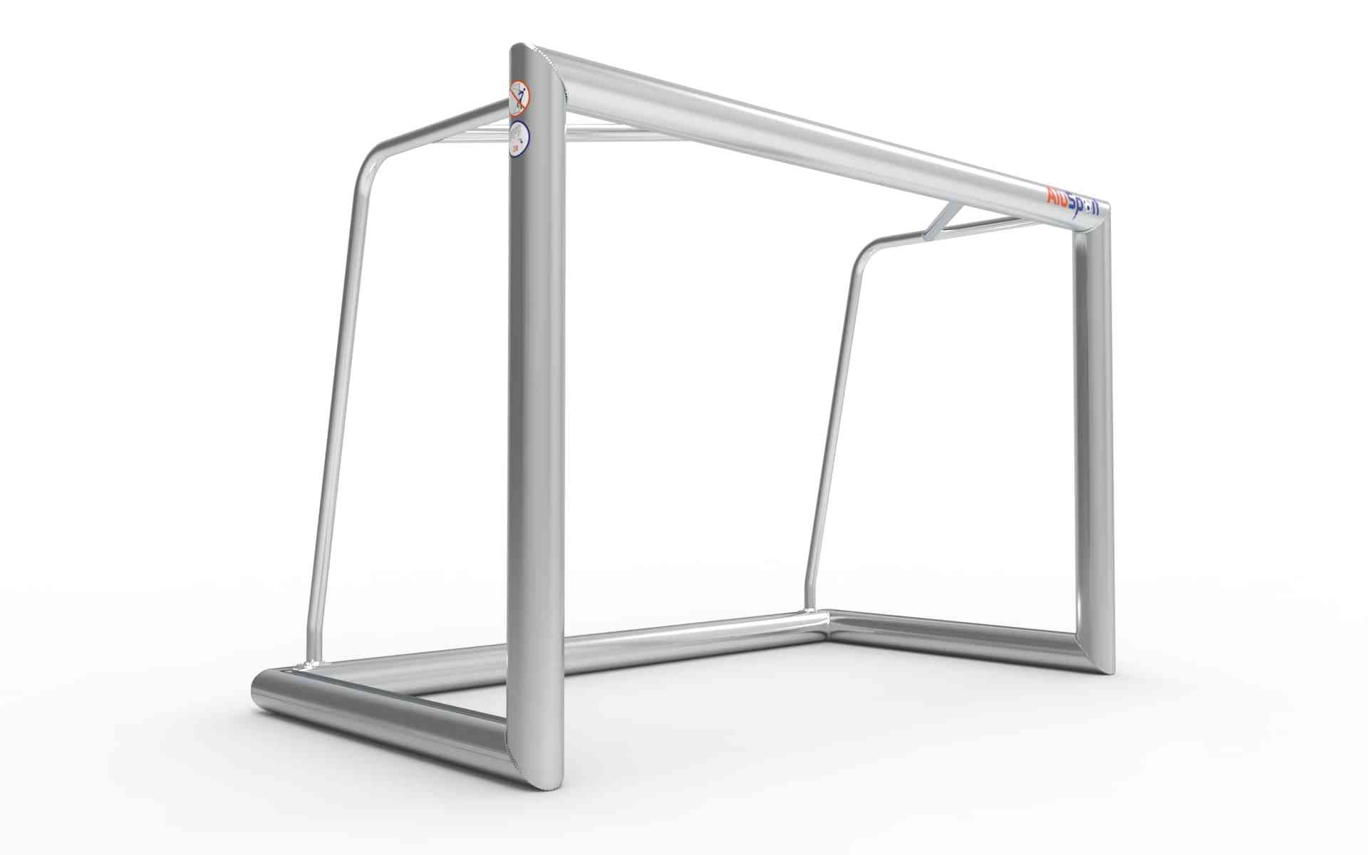 Aluminium mini voetbaldoel van 150x100cm met stevig en weerbestendig frame. Ideaal voor tuin en training, eenvoudig te verplaatsen.