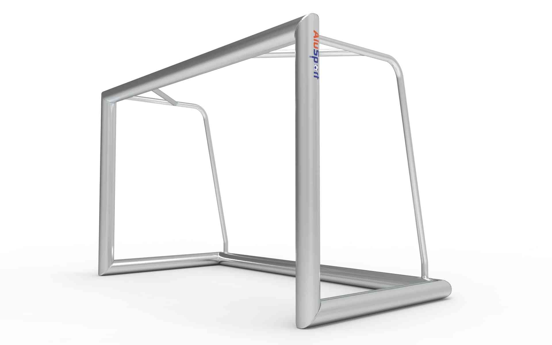 Aluminium mini voetbaldoel 160x100cm met stevig en weerbestendig frame. Ideaal voor tuin en training, eenvoudig te verplaatsen voor snelle partijtjes.