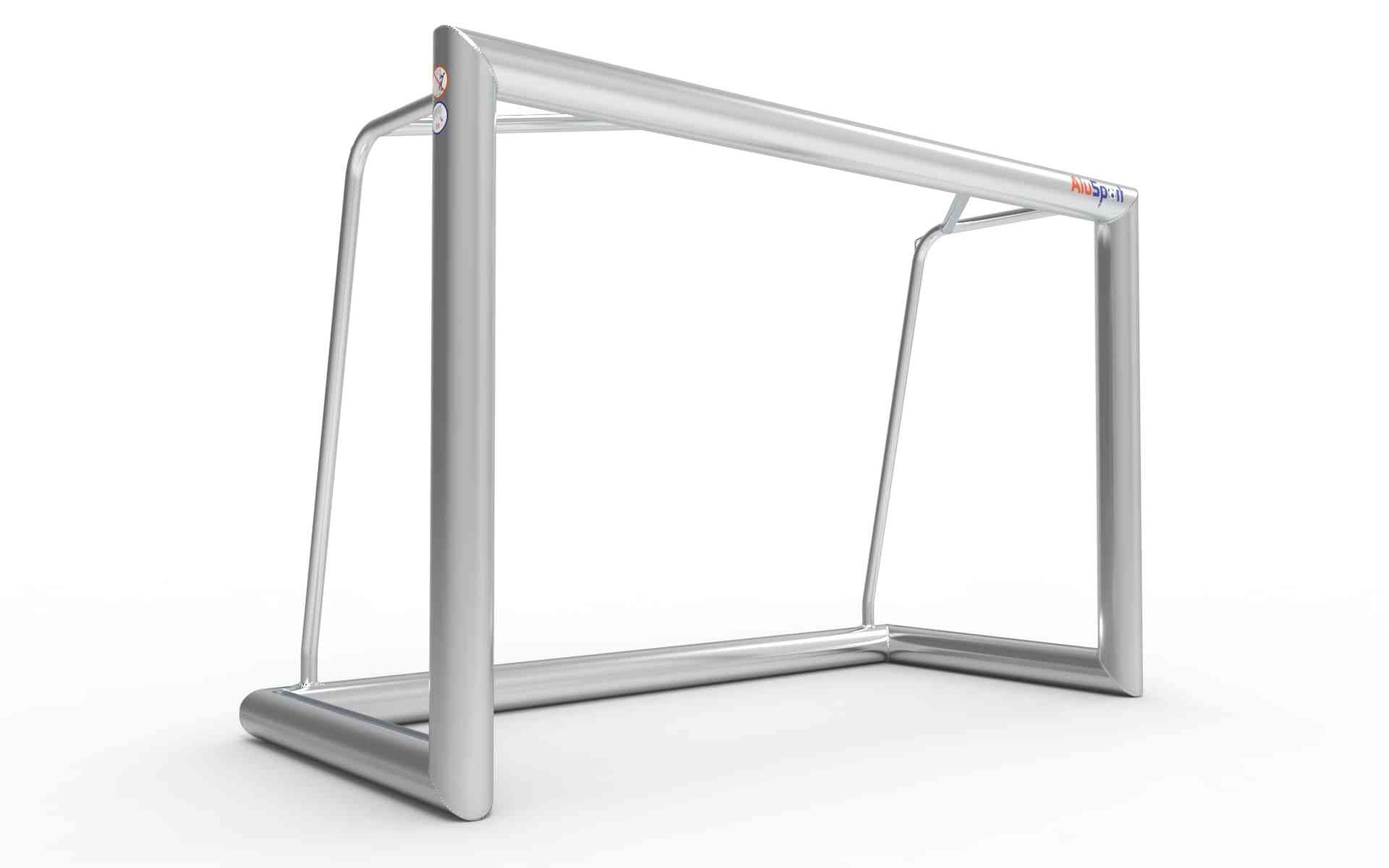 Aluminium mini voetbaldoel 180x120cm met stevig frame. Weerbestendig en ideaal voor tuin of training. Lichtgewicht en eenvoudig te verplaatsen.
