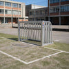 Anti vandalisme voetbaldoel - 120x80cm - TÜV gekeurd
