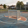 Anti vandalisme voetbaldoel - 120x80cm - TÜV gekeurd